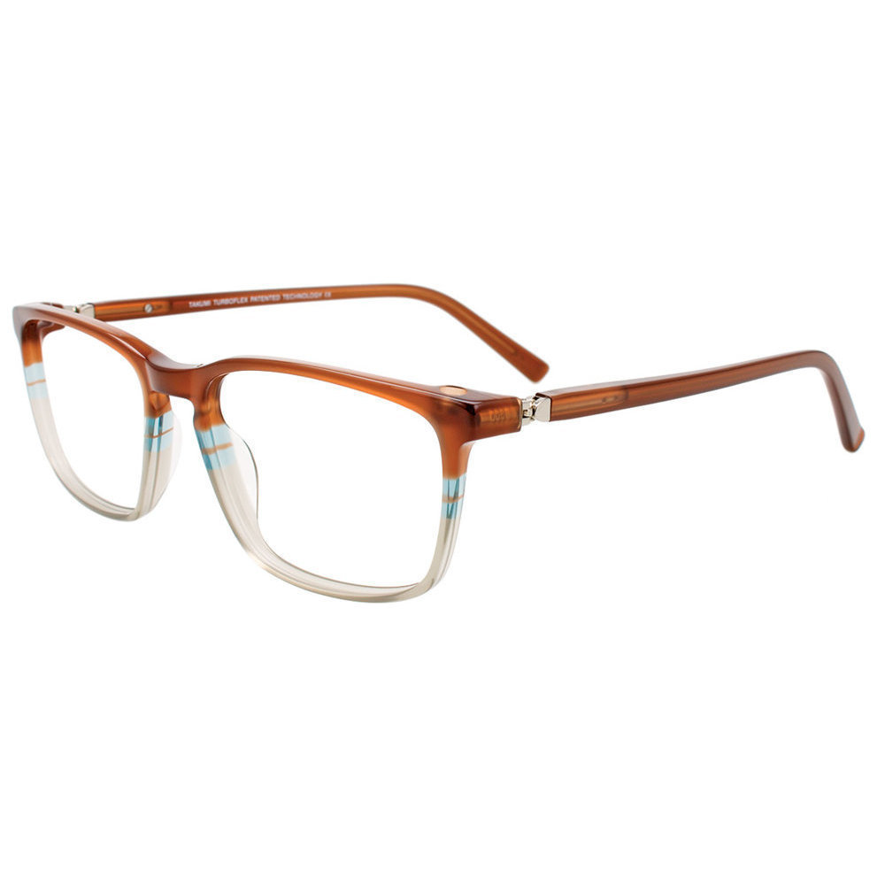 TAKUMI TK1179 Eyeglasses 010 Brown   Light Blue   Grey 54mm